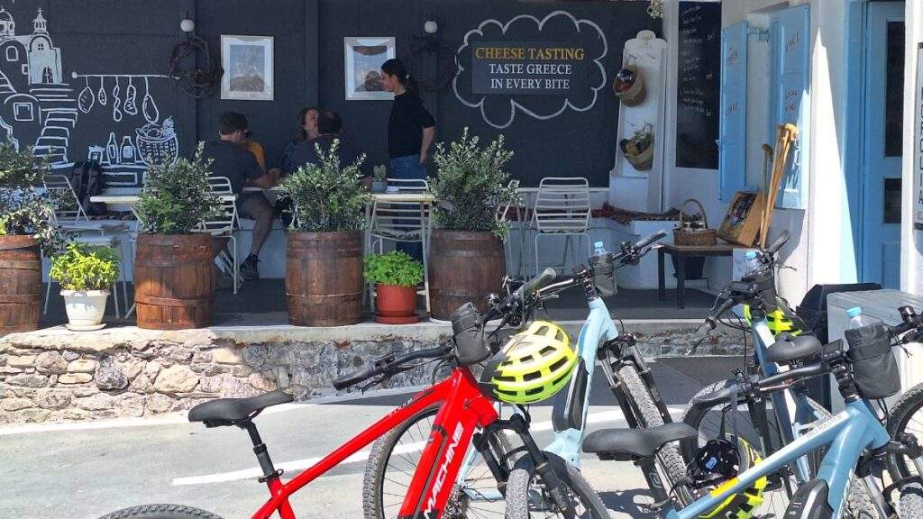 Santorini-Ride-the-Vines-e-bike-tour-red-grape-adventures